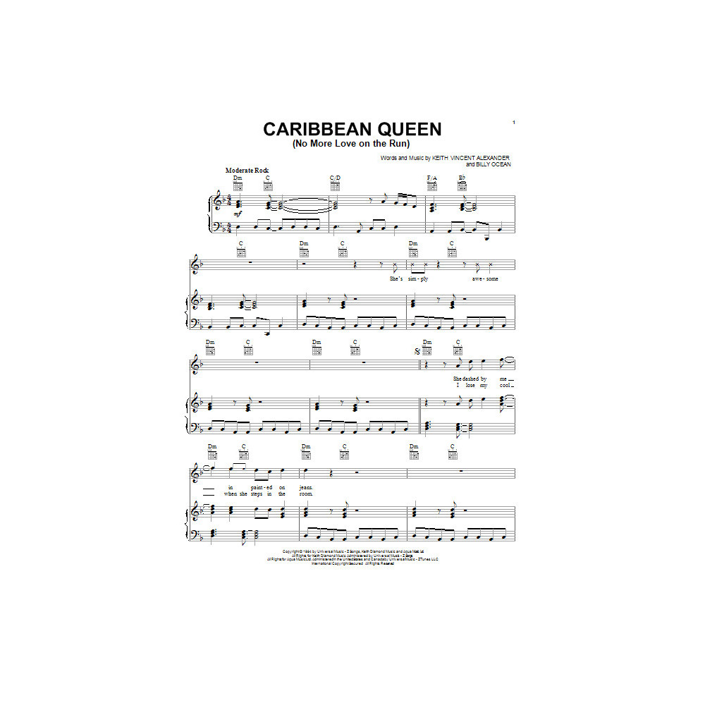 Caribbean Queen (No More Love On The Run)