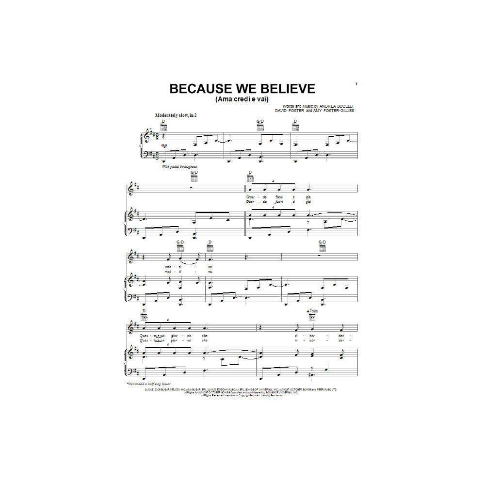 Because We Believe