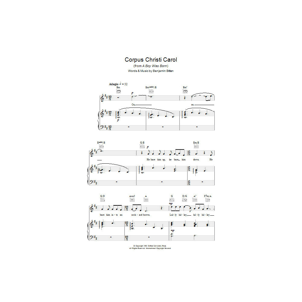 Corpus Christi Carol