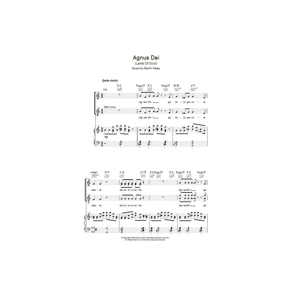 Agnus Dei (Lamb Of God)