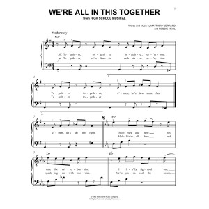 We're All In This Together (from High School Musical)