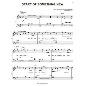 Start Of Something New (from High School Musical)