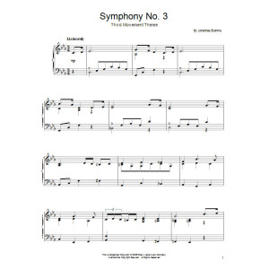 Symphony No. 3, Third Movement Theme