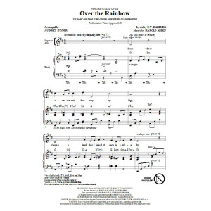 Over The Rainbow (arr. Audrey Snyder)