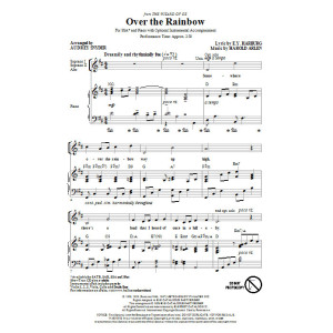 Over The Rainbow (arr. Audrey Snyder)