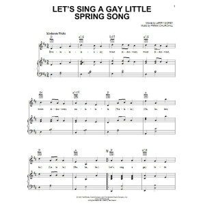 Let's Sing A Gay Little Spring Song