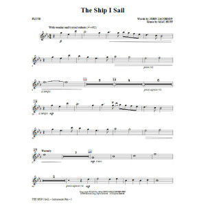 The Ship I Sail - Flute