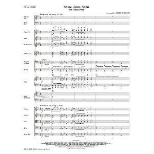 Shine Jesus Shine (with Shine Down) - Full Score