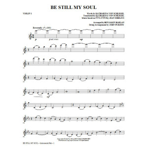Be Still My Soul - Violin 1