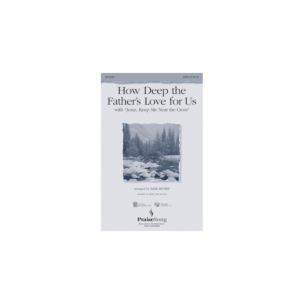 How Deep The Father's Love For Us (with Jesus Keep Me Near The Cross) - Flute 1