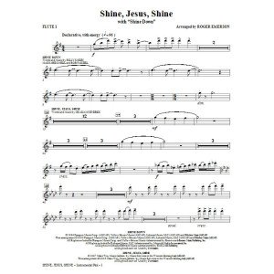 Shine Jesus Shine (mit Shine Down) - Flöte 1