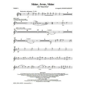 Shine Jesus Shine (with Shine Down) - F Horn 1