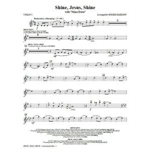 Shine Jesus Shine (with Shine Down) - Violin 1