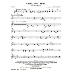 Shine Jesus Shine (with Shine Down) - Violin 2