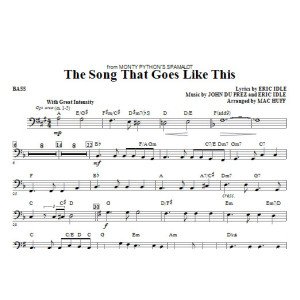 The Song That Goes like This - Bass