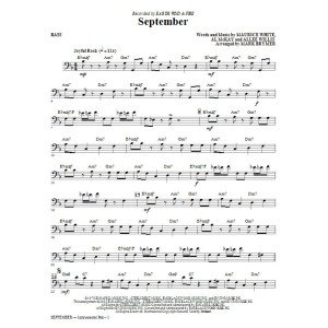 September (arr. Mark Brymer) - Bass