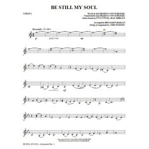 Be Still My Soul - Violin 2