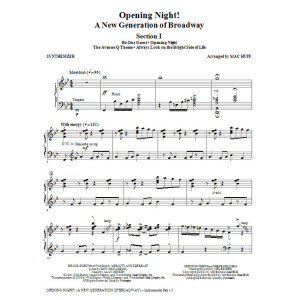Opening Night - Synthesizer
