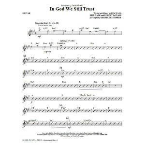 In God We Still Trust - Guitar