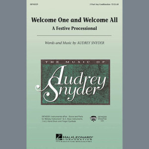 Welcome One And Welcome All - A Festive Processional - C Instrument III