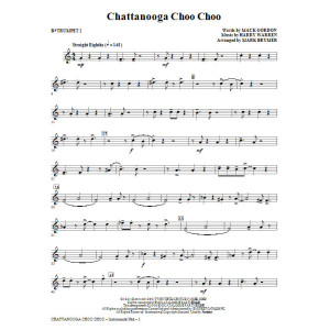 Chattanooga Choo Choo - Bb Trumpet 2