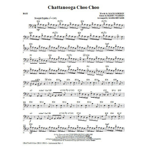 Chattanooga Choo Choo - Bass