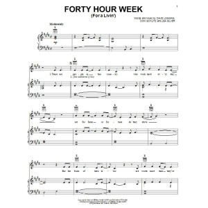 Forty Hour Week (For A Livin')