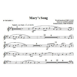 Mary's Song - Bb Trumpet 1
