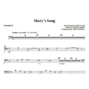 Mary's Song - Trombone