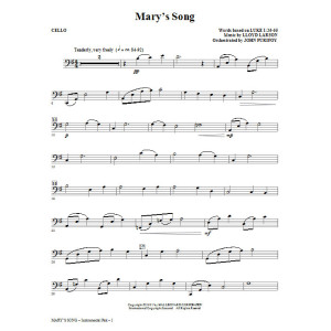 Mary's Song - Cello