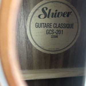 Guitare Classique électro-acoustique - GCS-201- Naturelle - Shiver