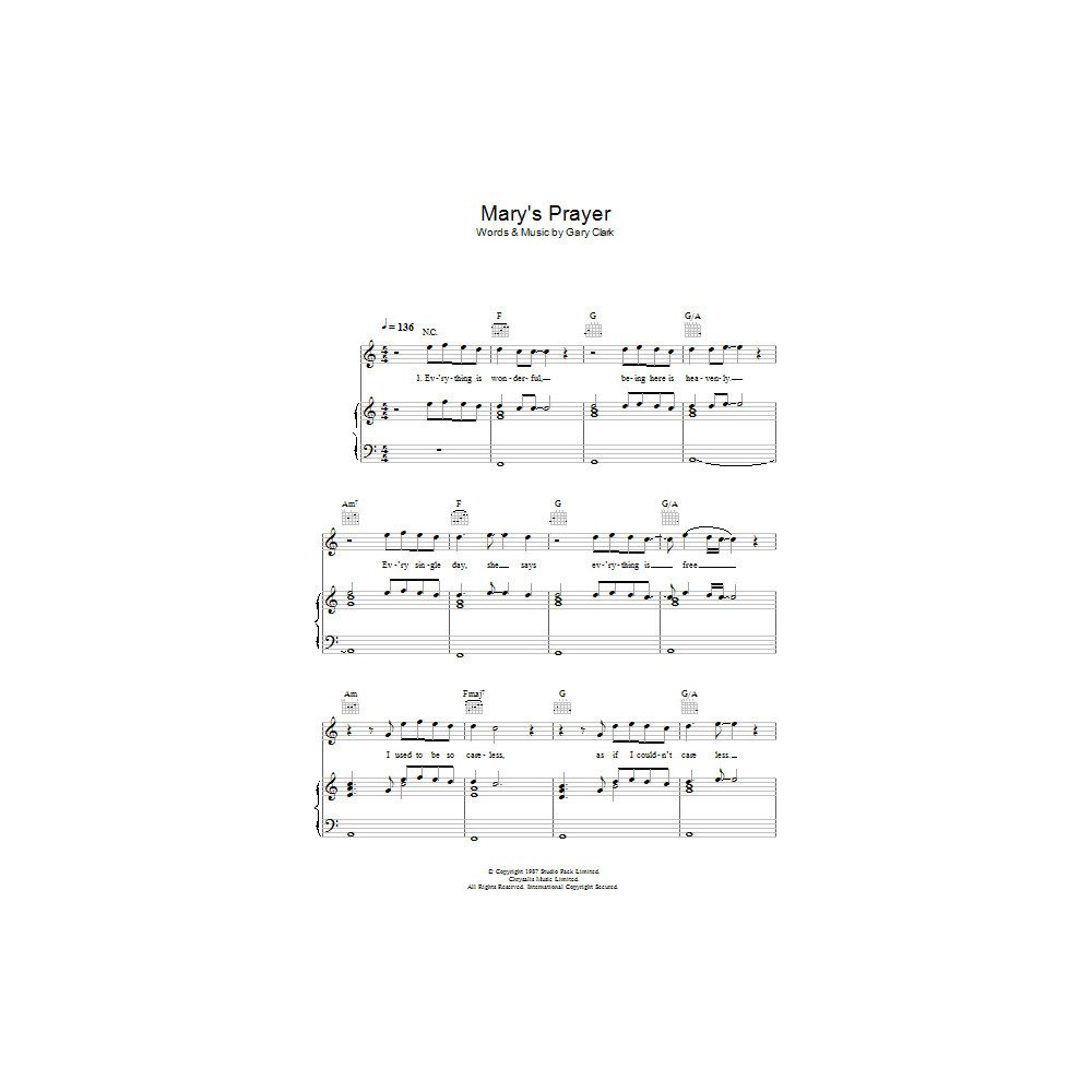 Mary's Prayer