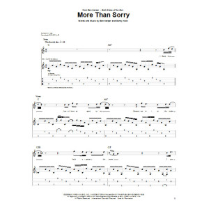 More Than Sorry