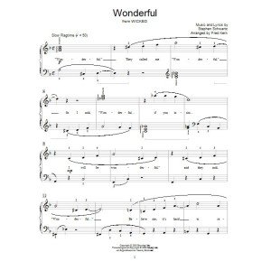Wunderbar (von Wicked)