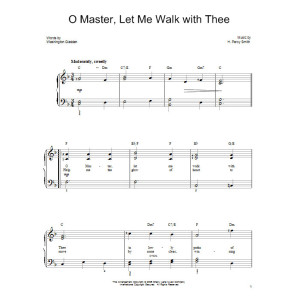 O Master, Let Me Walk With Thee