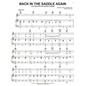 Back In The Saddle Again