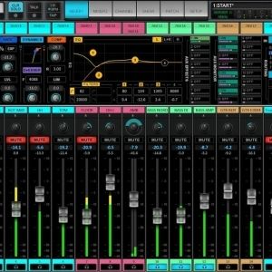 Waves eMotion LV1 Live Mixer – 64 St Ch.