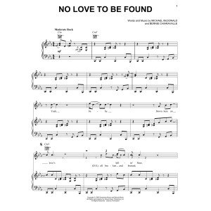 No Love To Be Found