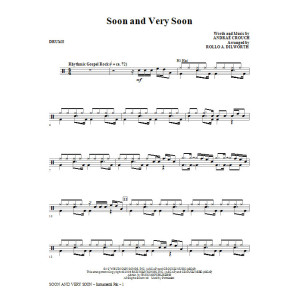 Soon And Very Soon (arr. Rollo Dilworth) - Drums