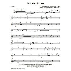 Hear Our Praises (arr. Mark Brymer) - F Horn 1