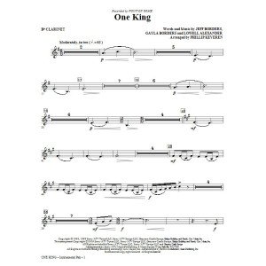 One King (arr. Phillip Keveren) - Bb Clarinet