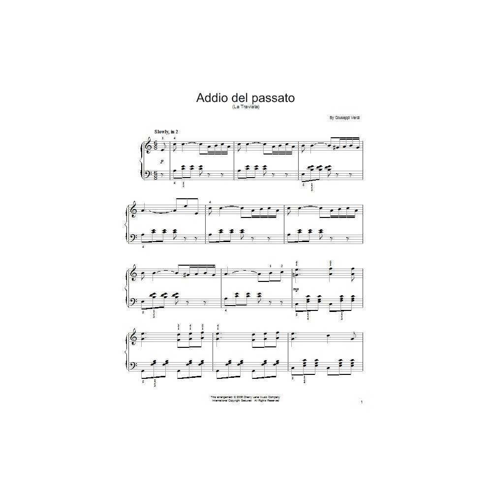 Addio del passato