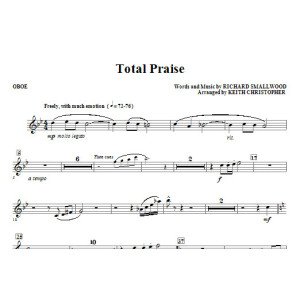 Total Praise - Oboe