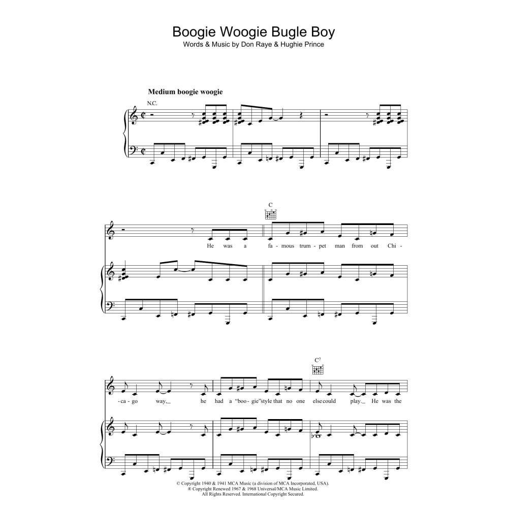Boogie Woogie Bugle Boy