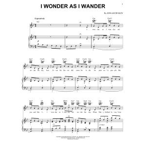 I Wonder As I Wander