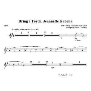 Bring a Torch, Jeanette Isabella - Oboe