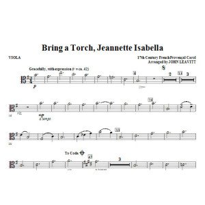 Bring a Torch, Jeanette Isabella - Viola