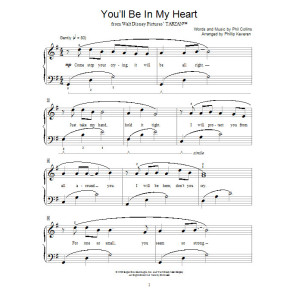 You'll Be In My Heart (from Tarzan) (arr. Phillip Keveren)