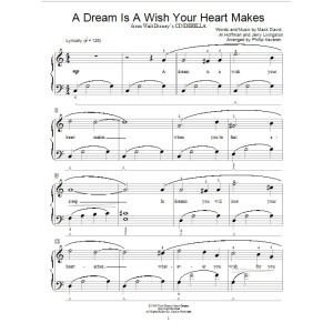 A Dream Is A Wish Your Heart Makes (from Cinderella) (arr. Phillip Keveren)