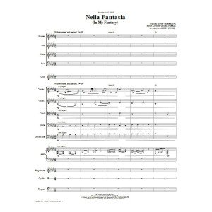 Nella Fantasia (In My Fantasy) (arr. Audrey Snyder) - Full Score